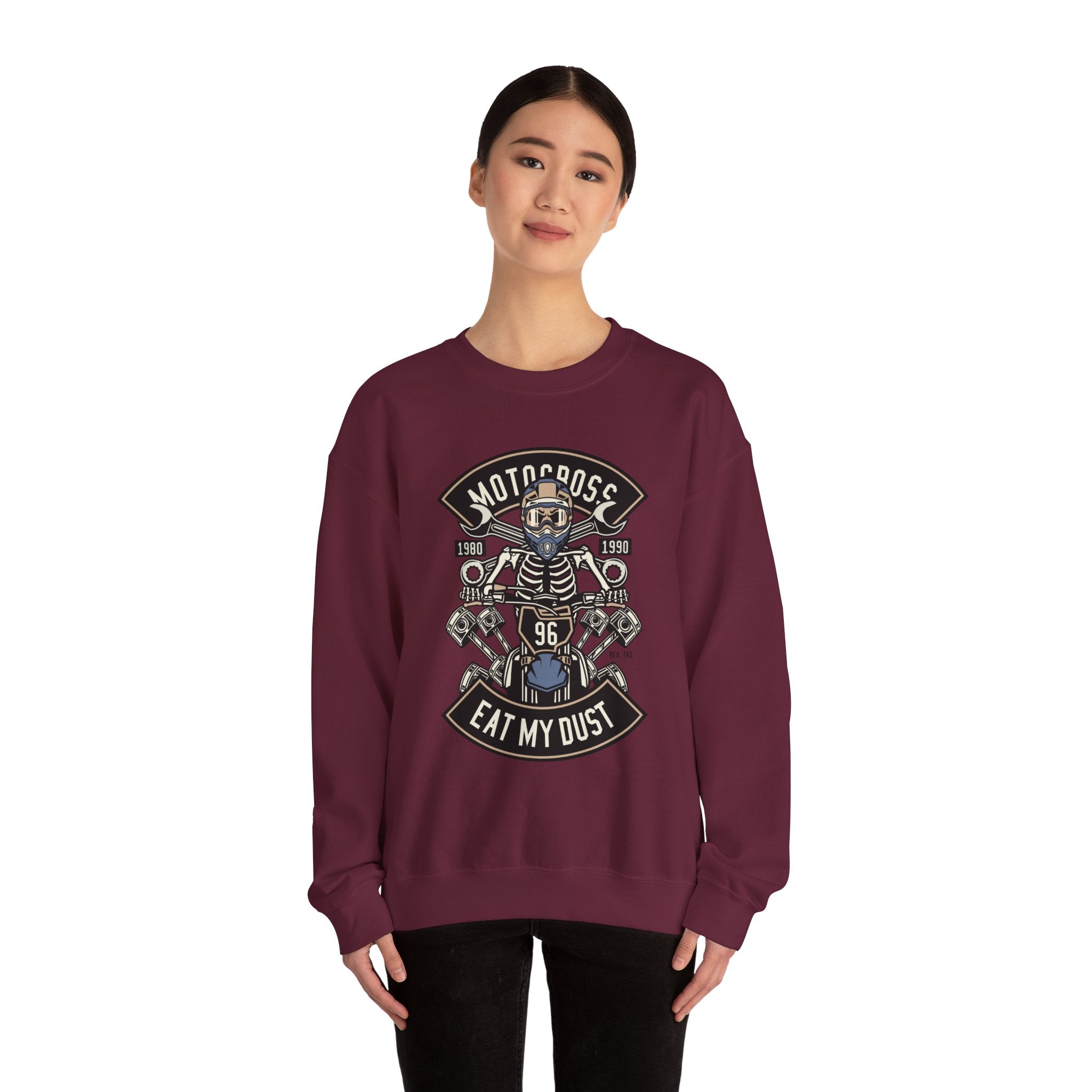 Motocross 'Eat My Dust' Crewneck Sweatshirt