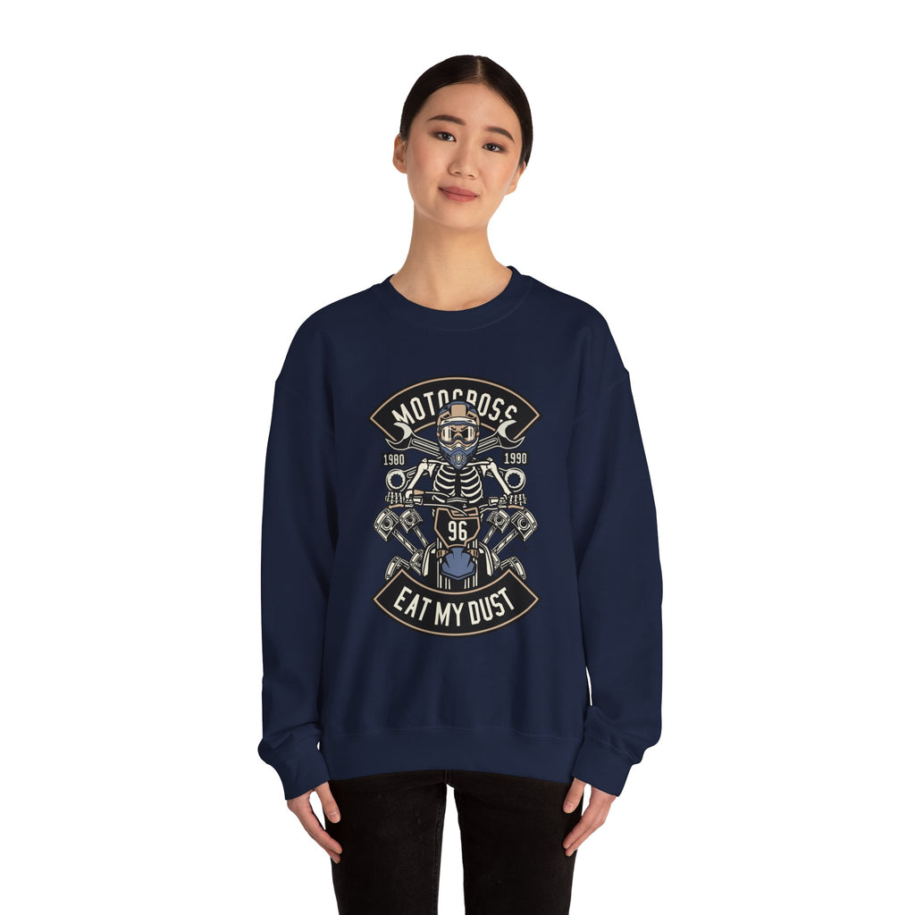 Motocross 'Eat My Dust' Crewneck Sweatshirt