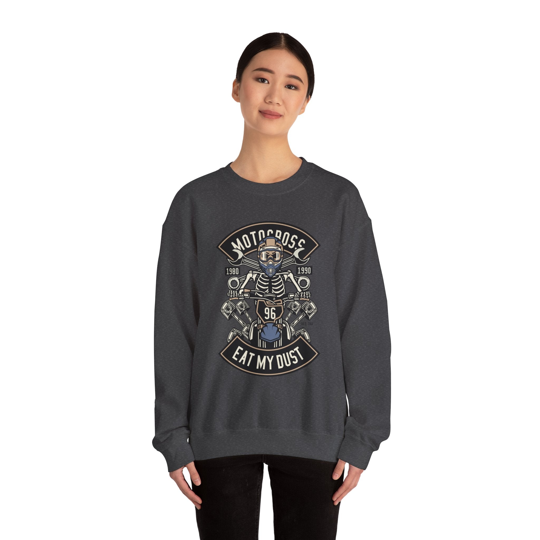 Motocross 'Eat My Dust' Crewneck Sweatshirt