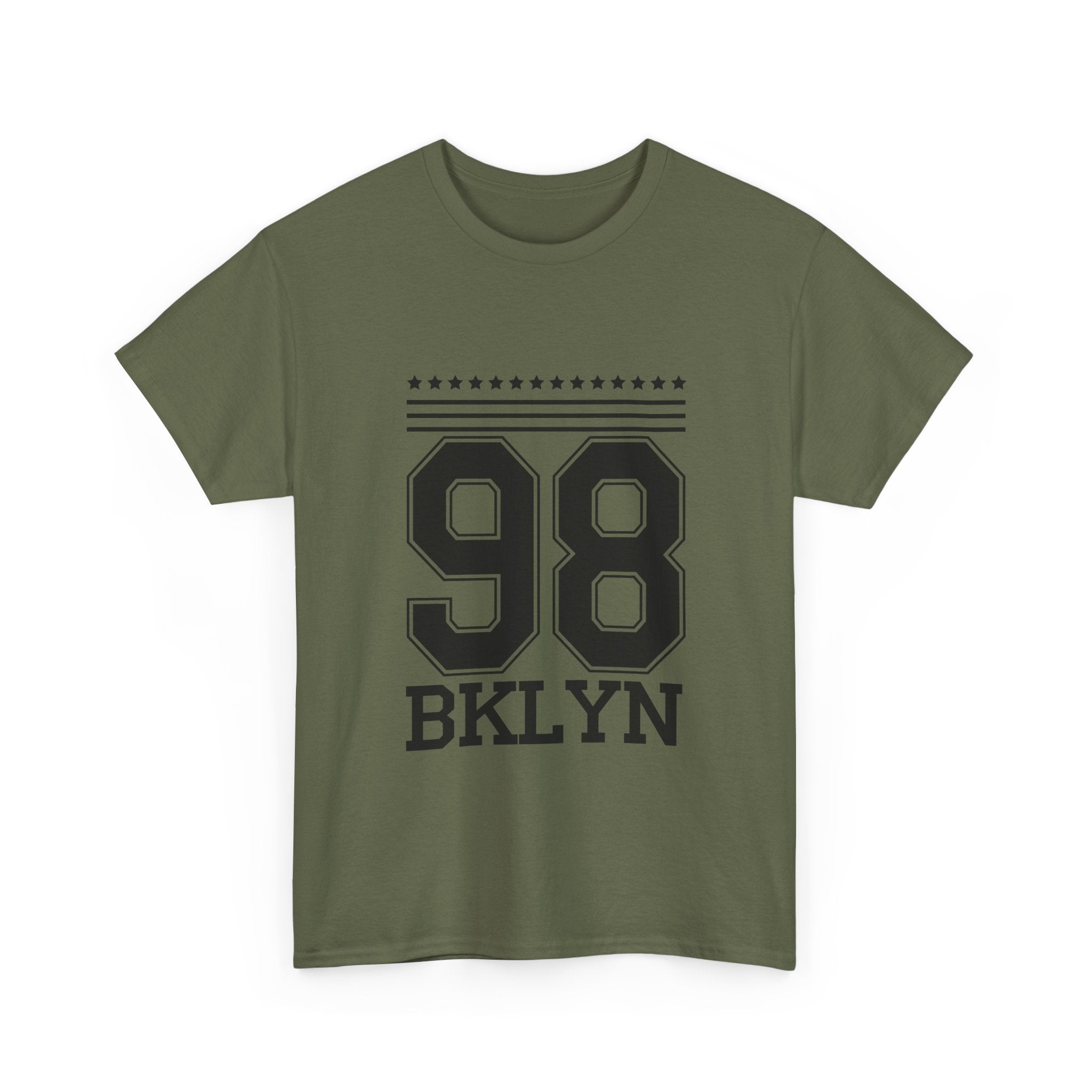 98 BKLYN Number Tee — Brooklyn Vintage Athletic Shirt