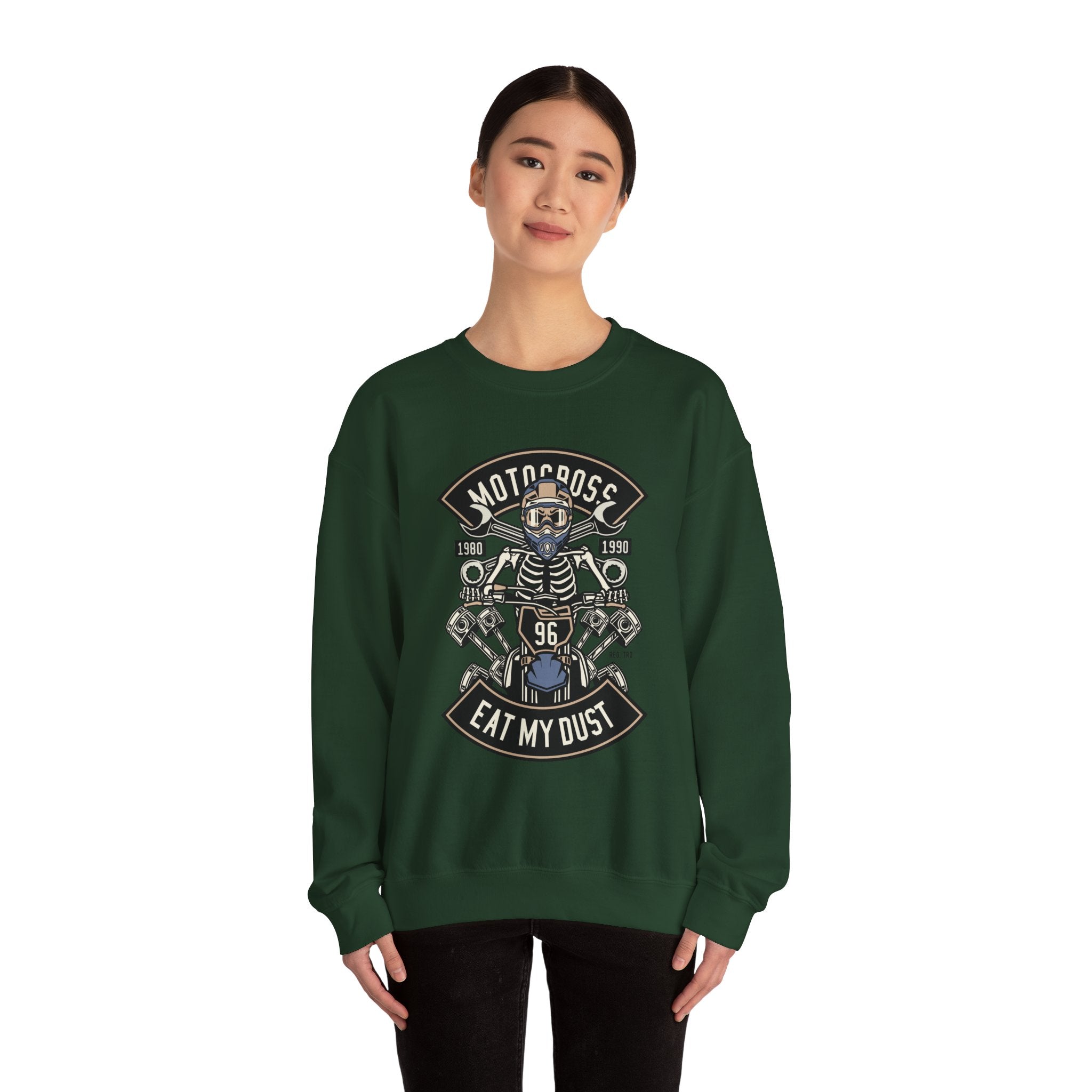 Motocross 'Eat My Dust' Crewneck Sweatshirt