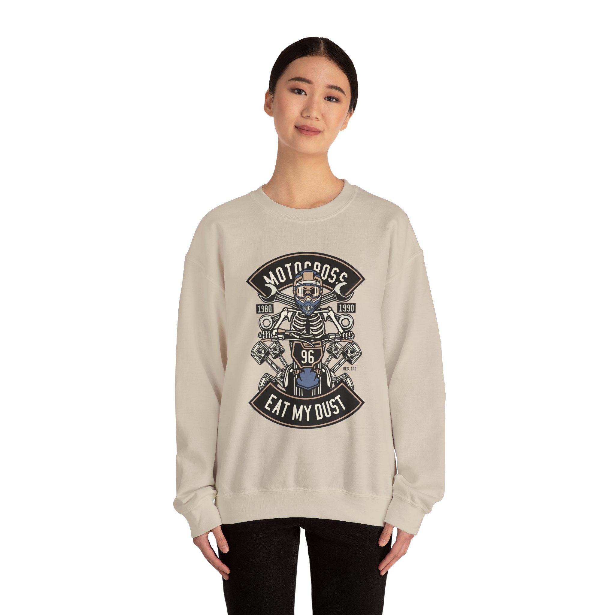 Motocross 'Eat My Dust' Crewneck Sweatshirt