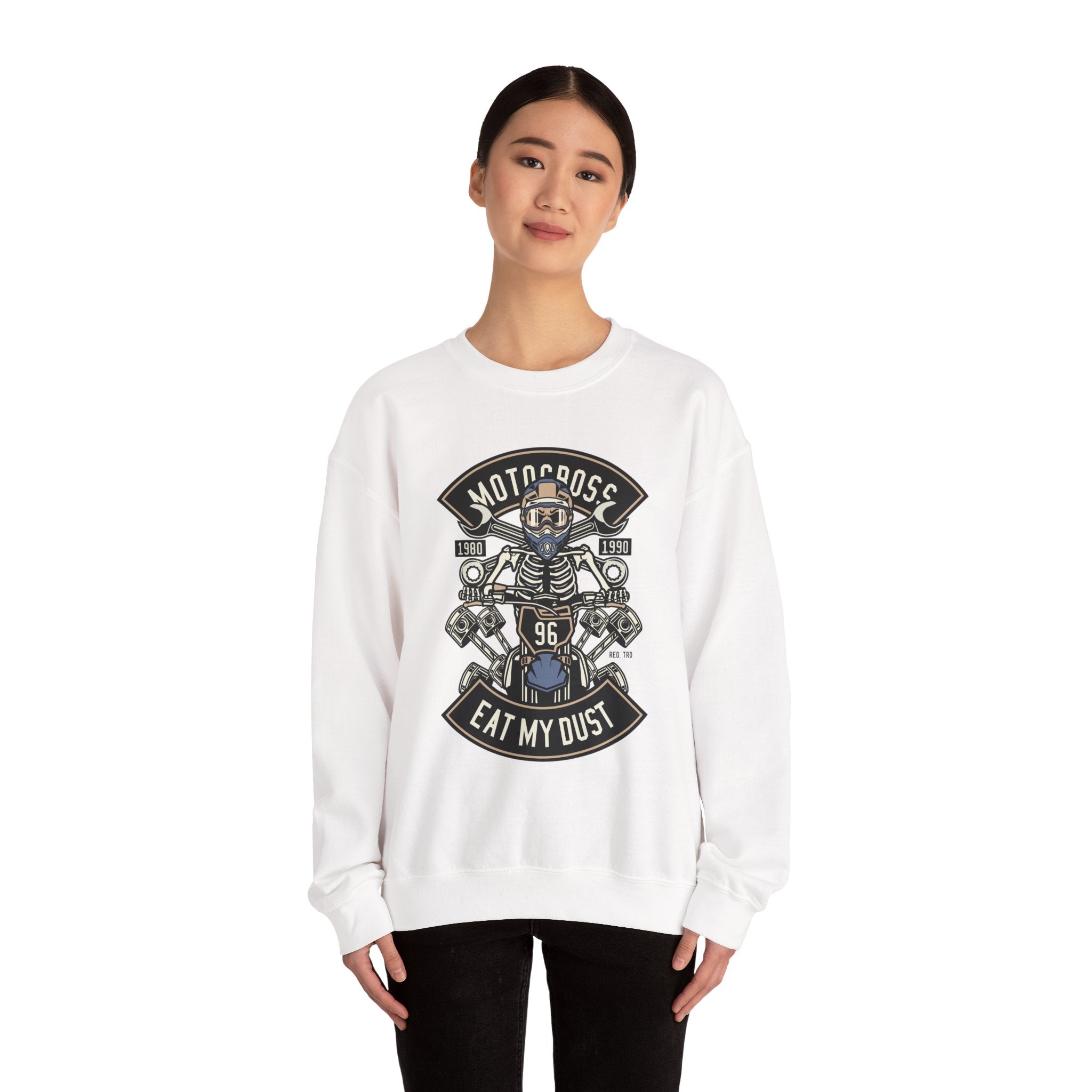 Motocross 'Eat My Dust' Crewneck Sweatshirt