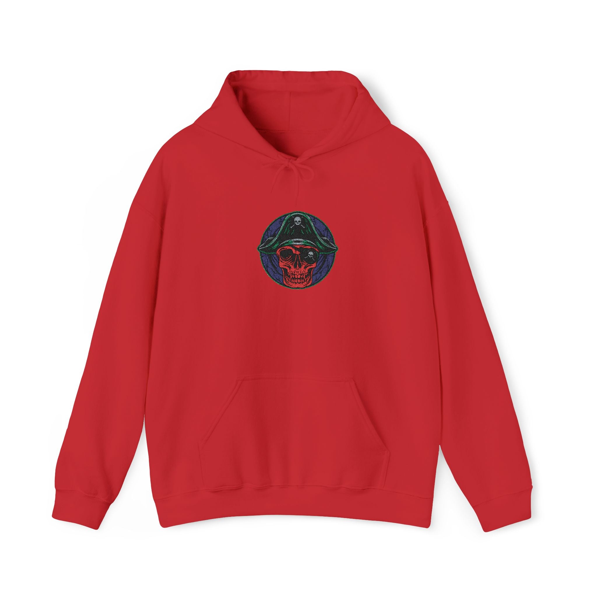 Galactic Rose Hoodie — Embroidered Cosmic Floral Graphic Hooded Sweatshirt