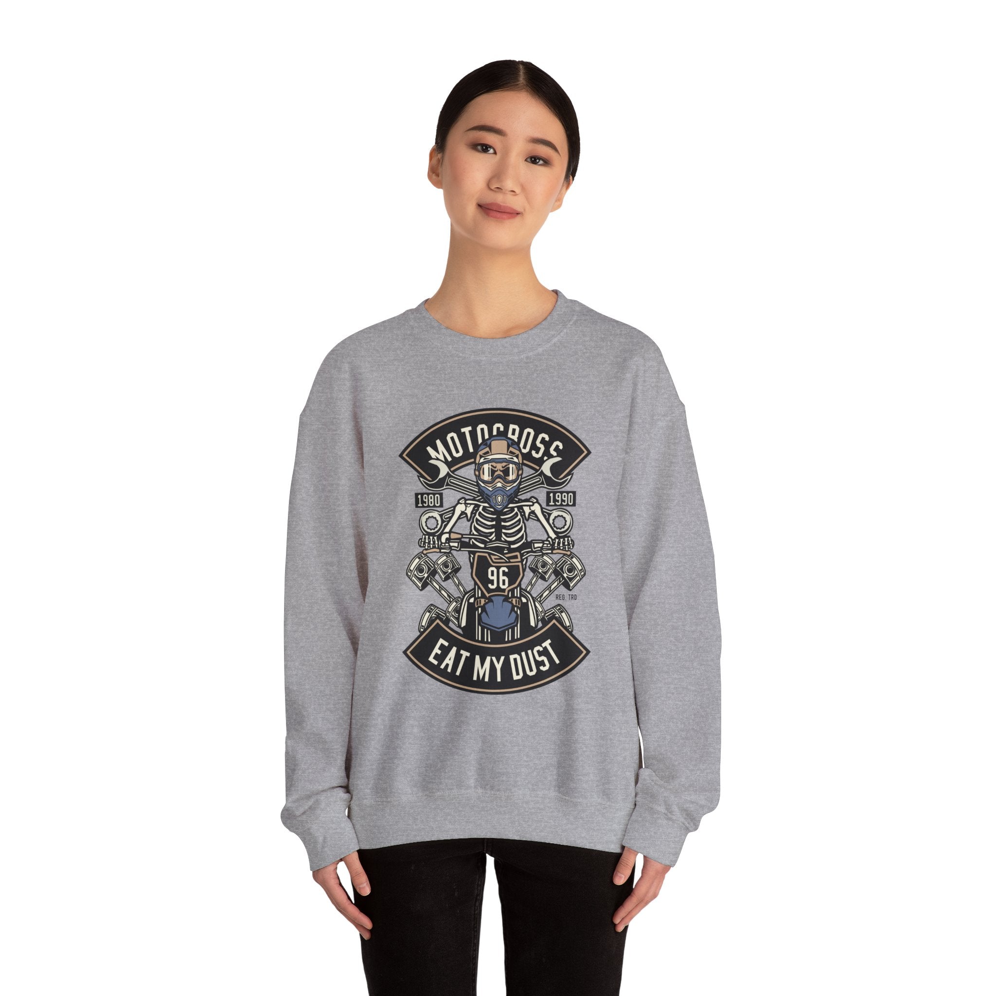 Motocross 'Eat My Dust' Crewneck Sweatshirt