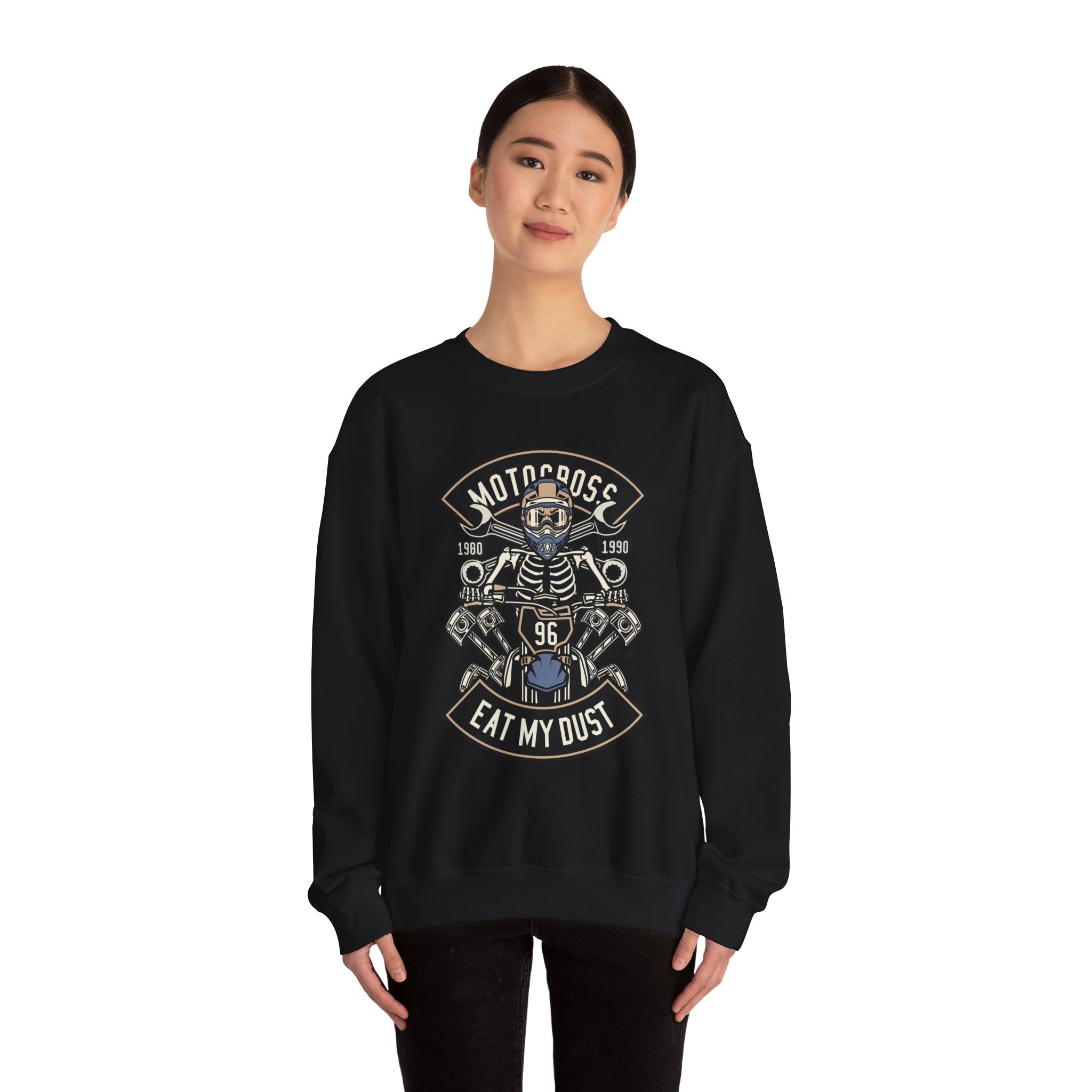 Motocross 'Eat My Dust' Crewneck Sweatshirt