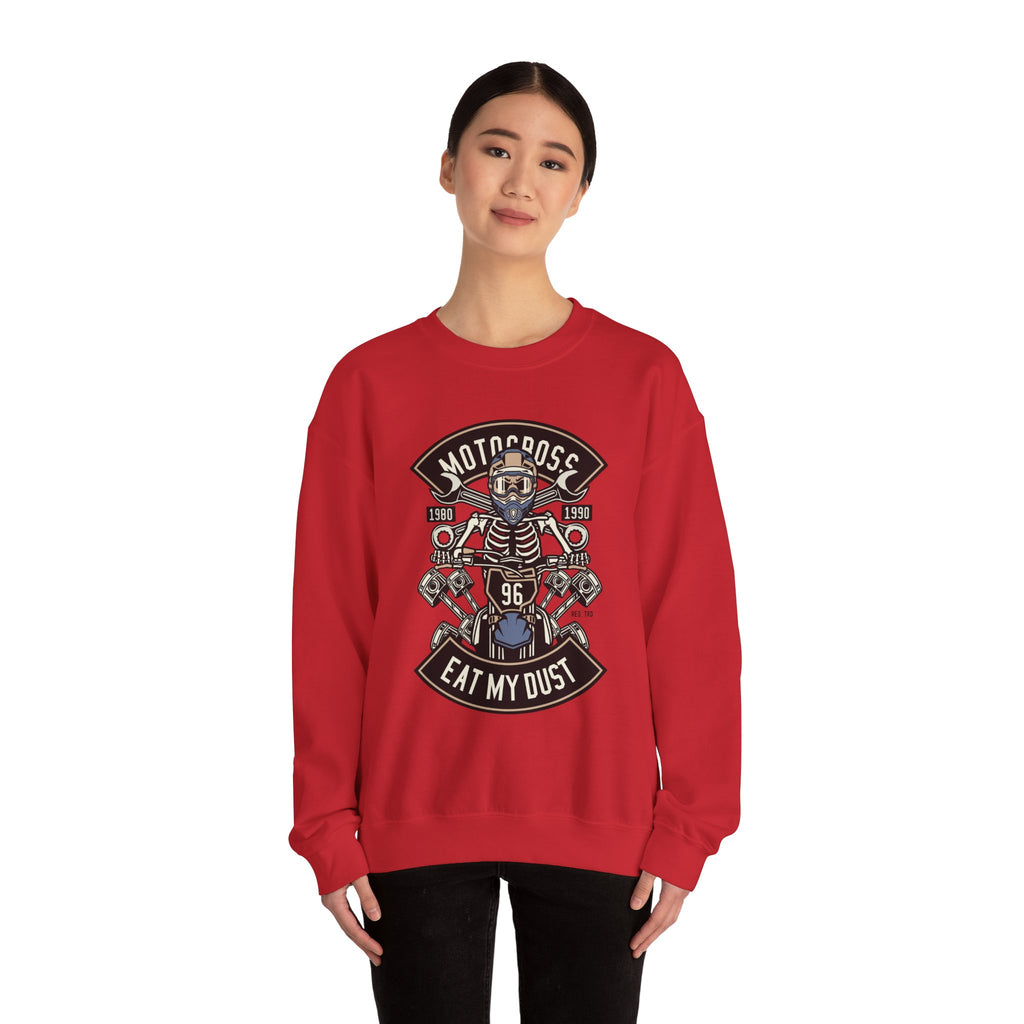 Motocross 'Eat My Dust' Crewneck Sweatshirt